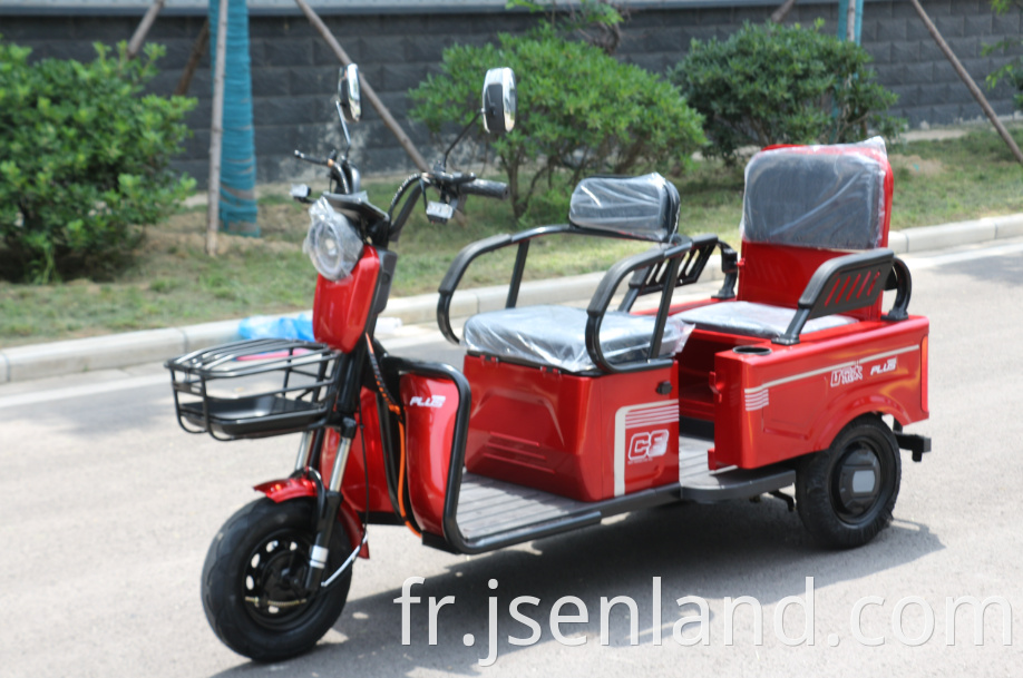 Electric Tricycle with Passenger Seat